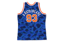 【 BAPE X M&N NBA 】NEW YORK KNICKS SWINGMAN JERSEY
