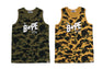 1ST CAMO BAPE STA TANK TOP