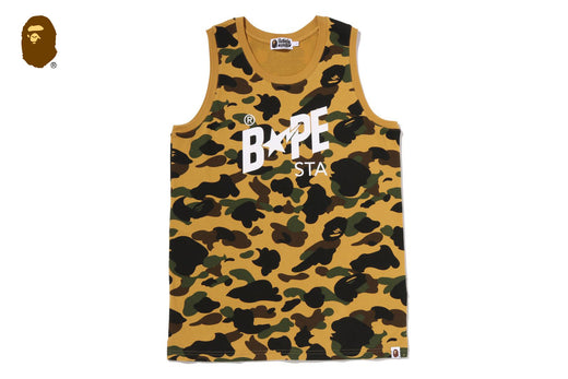 1ST CAMO BAPE STA TANK TOP