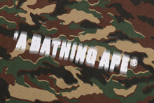 GLITCH WOODLAND CAMO HEAVY WASH BATHING APE CROPPED FIT TANK TOP