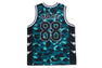 COLOR CAMO MESH MULTI LOGO RELAXED FIT TANK TOP
