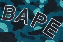 COLOR CAMO MESH MULTI LOGO RELAXED FIT TANK TOP