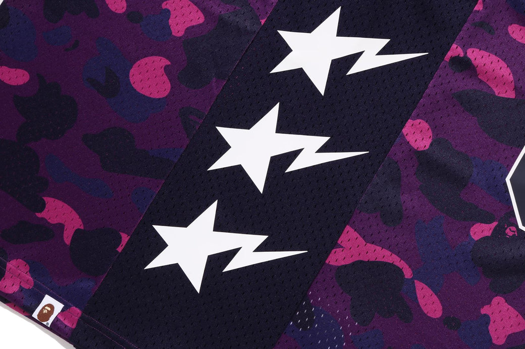 COLOR CAMO MESH MULTI LOGO RELAXED FIT TANK TOP | bape.com