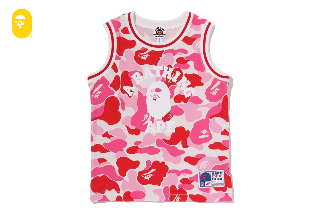 ABC CAMO COLLEGE TANK TOP | bape.com