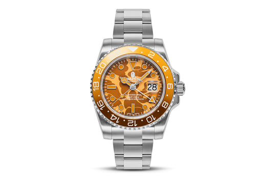 BAPE BAPEX レッド カモフラージュ 金属ベルト メンズ