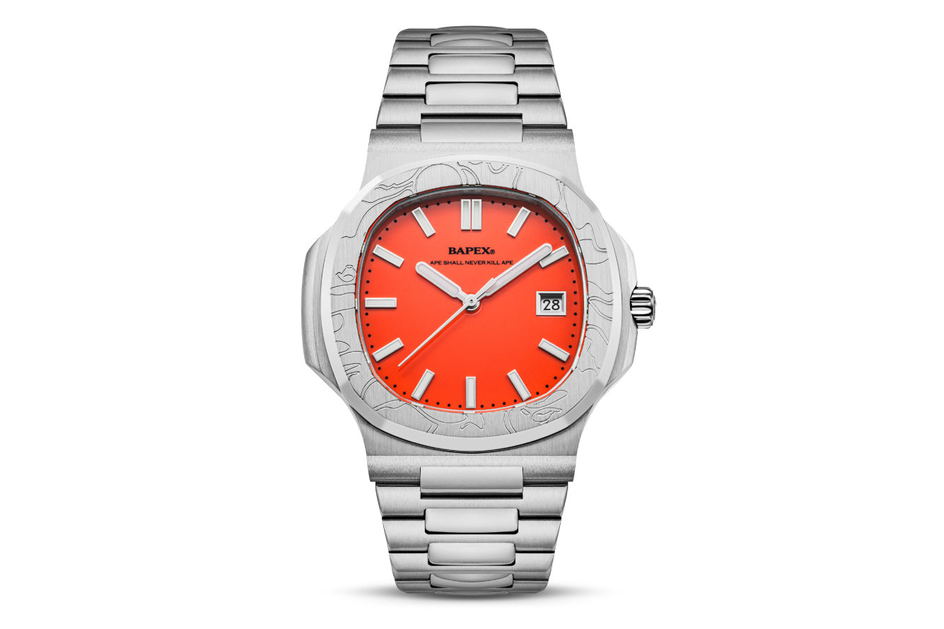 極美品アベイシングエイプ TYPE 10 BAPEX #2シルバーグリーン