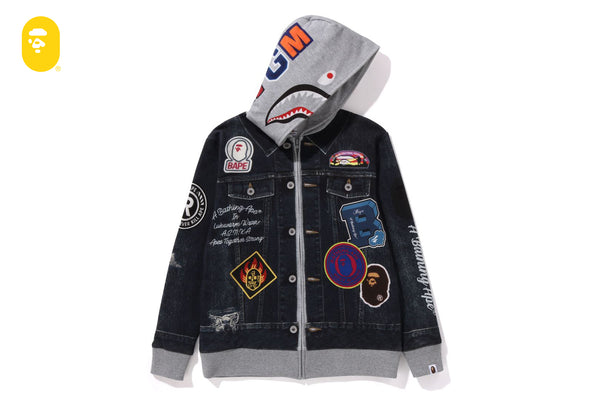 a bathing ape カバーオール デニム ジャケット 2025年最新】A BATHING APE レディース Gジャン・デニム
