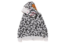 ABC CAMO DOUBLE SHARK FULL ZIP HOODIE