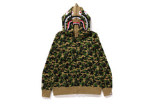 ABC CAMO DOUBLE SHARK FULL ZIP HOODIE