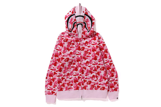 ABC CAMO DOUBLE SHARK FULL ZIP HOODIE