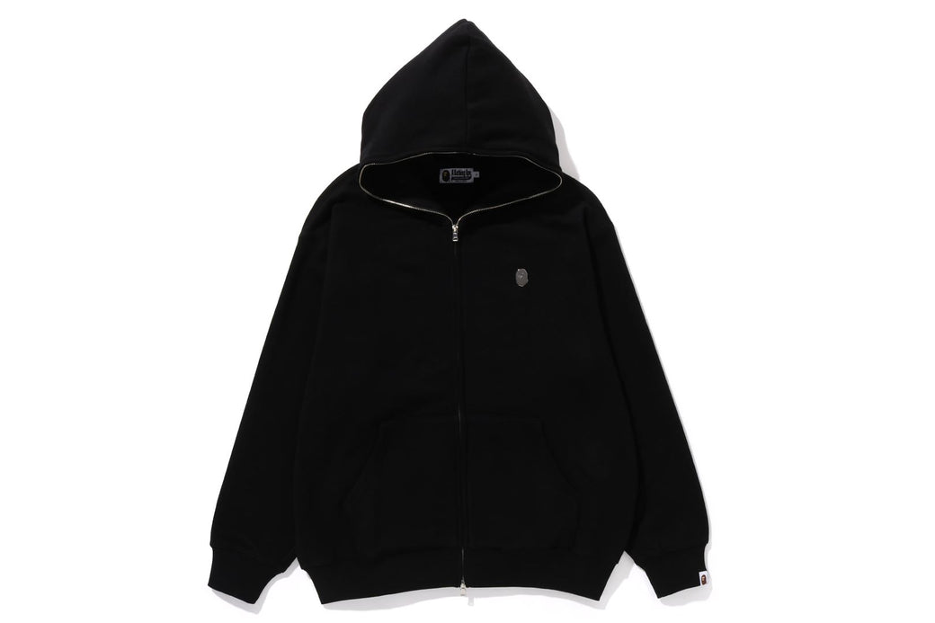 METAL ONE POINT FULL ZIP HOODIE bape