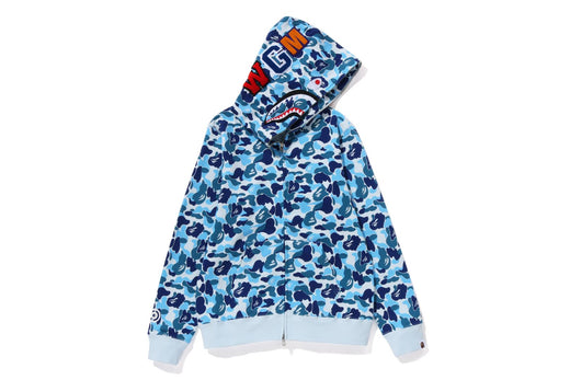 ABC CAMO SHARK FULL ZIP HOODIE | bape.com