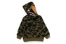 1ST CAMO SHARK ZIP HOODIE