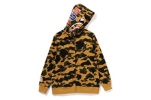1ST CAMO SHARK ZIP HOODIE