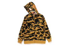 1ST CAMO SHARK ZIP HOODIE