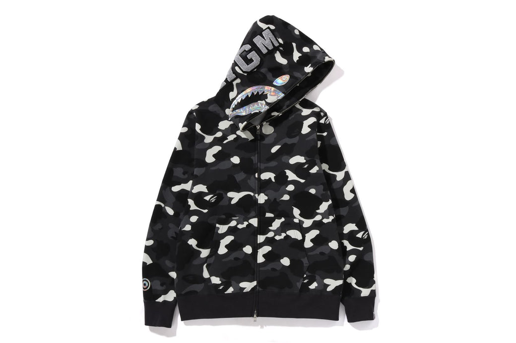 CITY CAMO SHARK FULL ZIP HOODIE