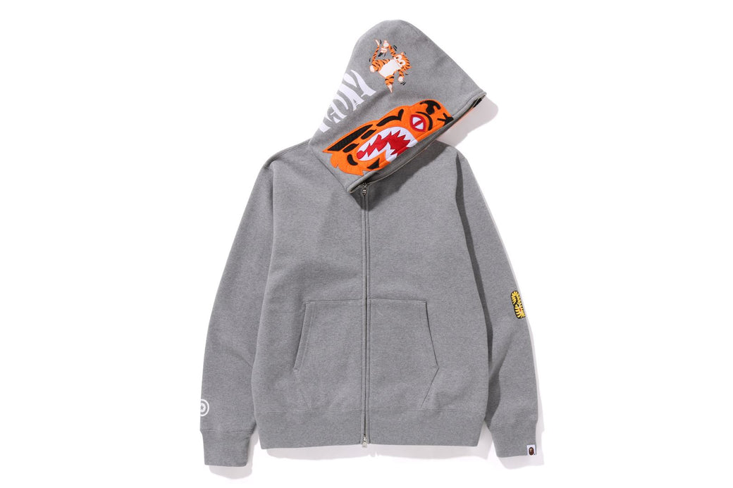 Bape hoodie gray hotsell