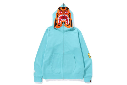 Bape white tiger hoodie best sale