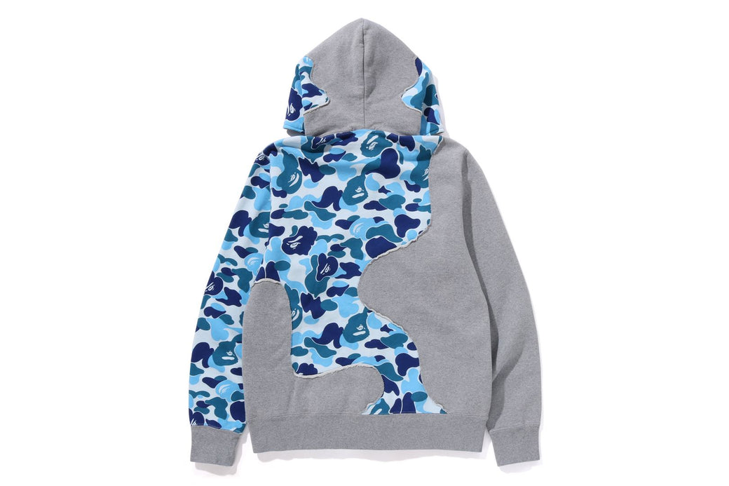 Bape blue abc outlets hoodie size large