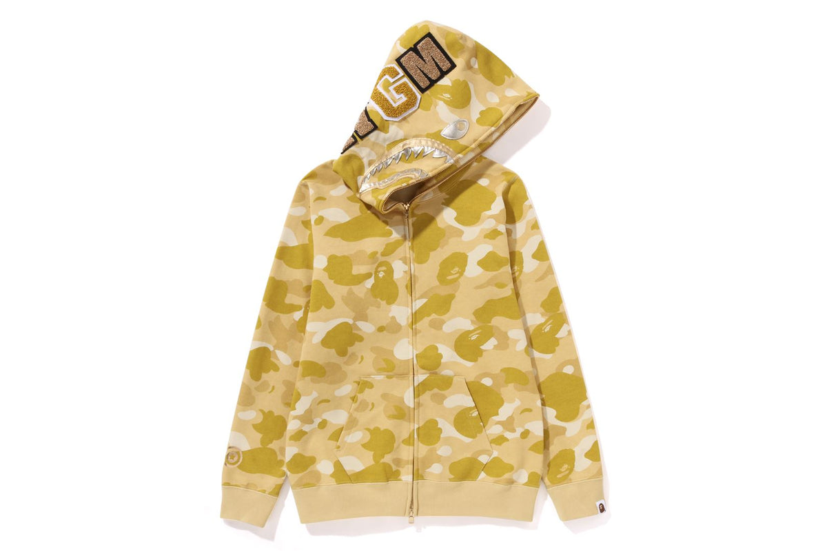 COLOR CAMO SHARK FULL ZIP HOODIE | bape.com