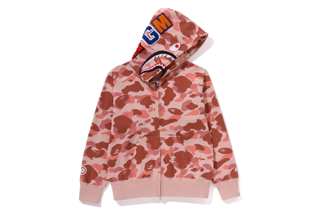 1ST CAMO SHARK FULL ZIP HOODIE