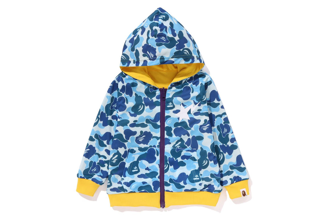 Bape blue store abc hoodie size large