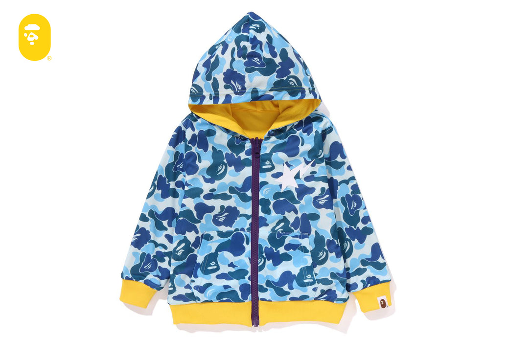 A Bathing Ape カモフラ　リバーシブル　ジップフーディ　ma1 A BATHING APE アベイシングエイプ - 1ST CAMO SEPARATE SHARK