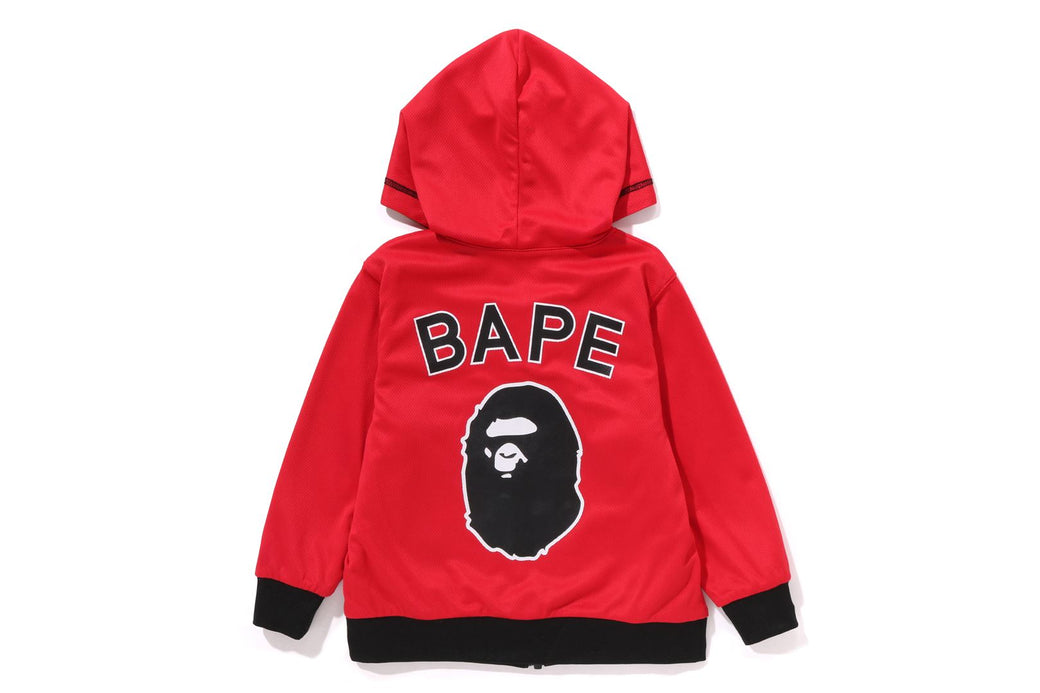 ABC CAMO MESH REVERSIBLE ZIP HOODIE bape