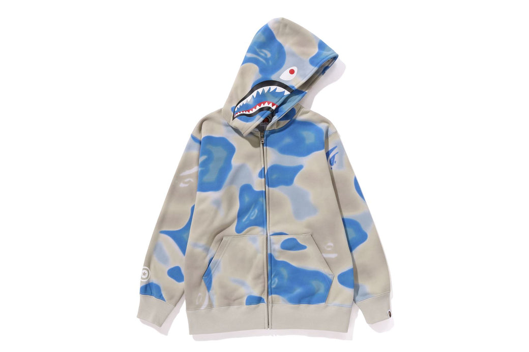 Baby blue 2025 bape hoodie