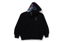 TIGER AND DRAGON RELAXED FIT FULL ZIP HOODIE