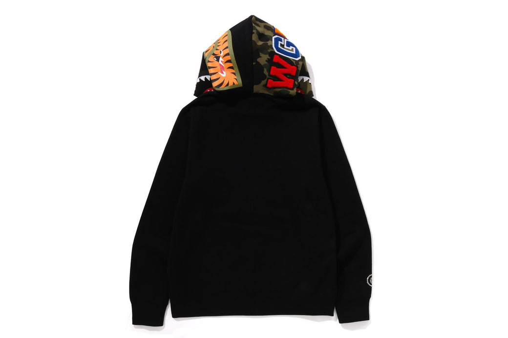 Bape first camo shark hoodie hotsell