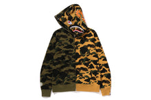 1ST CAMO SEPARATE SHARK FULL ZIP HOODIE