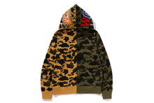 1ST CAMO SEPARATE SHARK FULL ZIP HOODIE