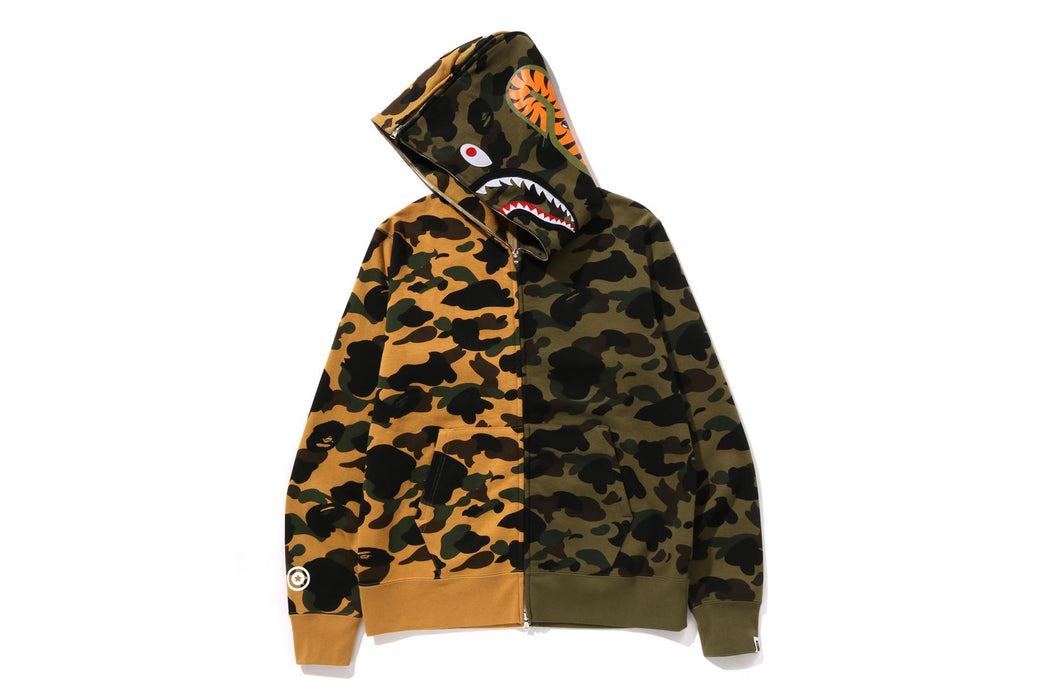 BAPE outlet split hoodie