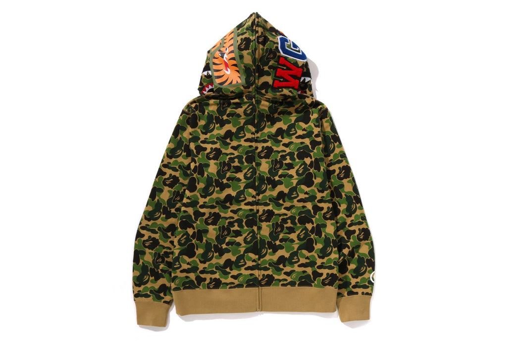 ABC CAMO SEPARATE SHARK FULL ZIP HOODIE | bape.com