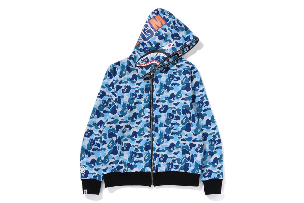 ABC CAMO REVERSIBLE SHARK FULL ZIP HOODIE | bape.com ABC CAMO REVERSIBLE SHARK FULL ZIP HOODIE | bape.com