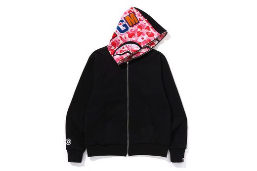 ABC CAMO REVERSIBLE SHARK FULL ZIP HOODIE