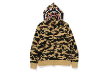 1ST CAMO SHARK FULL ZIP DOUBLE HOODIE