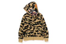 1ST CAMO SHARK FULL ZIP DOUBLE HOODIE