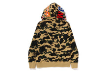 1ST CAMO SHARK FULL ZIP DOUBLE HOODIE