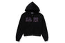 CRYSTAL STONE BAPE ZIP HOODIE