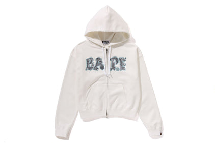 CRYSTAL STONE BAPE ZIP HOODIE