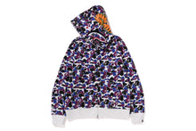 BAPE STORE HONG KONG SEPARATE SHARK FULL ZIP HOODIE