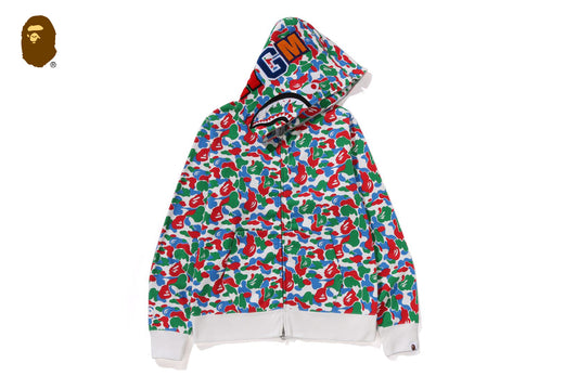 BAPE STORE QINGDAO SEPARATE SHARK FULL ZIP HOODIE