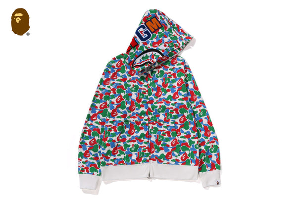 BAPE STORE QINGDAO SEPARATE SHARK FULL ZIP HOODIE | bape.com