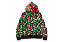 BAPE STORE DUBAI SEPARATE SHARK FULL ZIP HOODIE