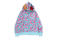 BAPE STORE MIAMI SEPARATE SHARK FULL ZIP HOODIE