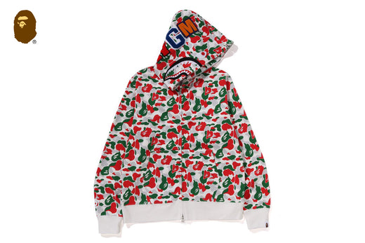 BAPE STORE MILAN SEPARATE SHARK FULL ZIP HOODIE