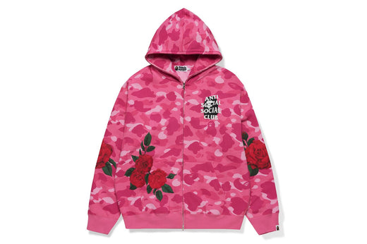 【 BAPE X ASSC 】 FULL ZIP HOODIE