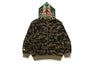 【 BAPE X CLOT 】CAMO SHARK RELAXED FIT FULL ZIP HOODIE